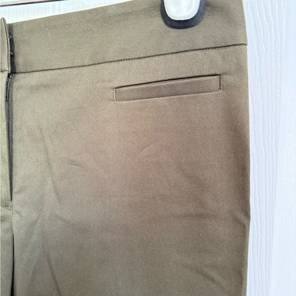Sigrid Olsen Innovator 07 Olive Green Wide Leg Dress Pants Size 4 Women's NWT - Picture 2 of 6